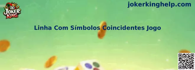 Linha Com Símbolos Coincidentes Jogo