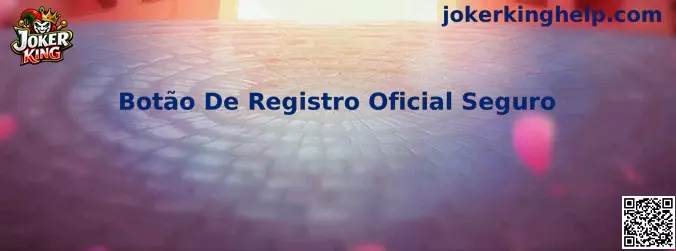 Botão De Registro Oficial Seguro